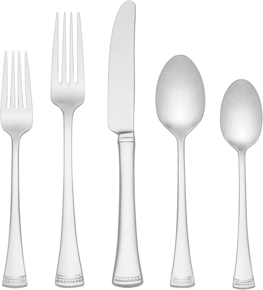 Lenox 899224 Portola Mirror 20-Piece Flatware Set, Service For 4 | Amazon (US)