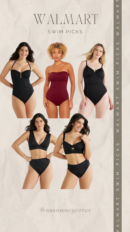 Ok I think I kept the right ones- I kept 3- which ones would you have kept? 1-16? I do love that the first one makes a really cute bodysuit! #WalmartPartner #WalmartFashion @walmartfashion

The Sofia designs are stunning and all of the time and true have full coverage on the bum. Everything’s true to size except I sized down in the Sofia v neck top.   

#LTKswim #LTKover40 #LTKstyletip