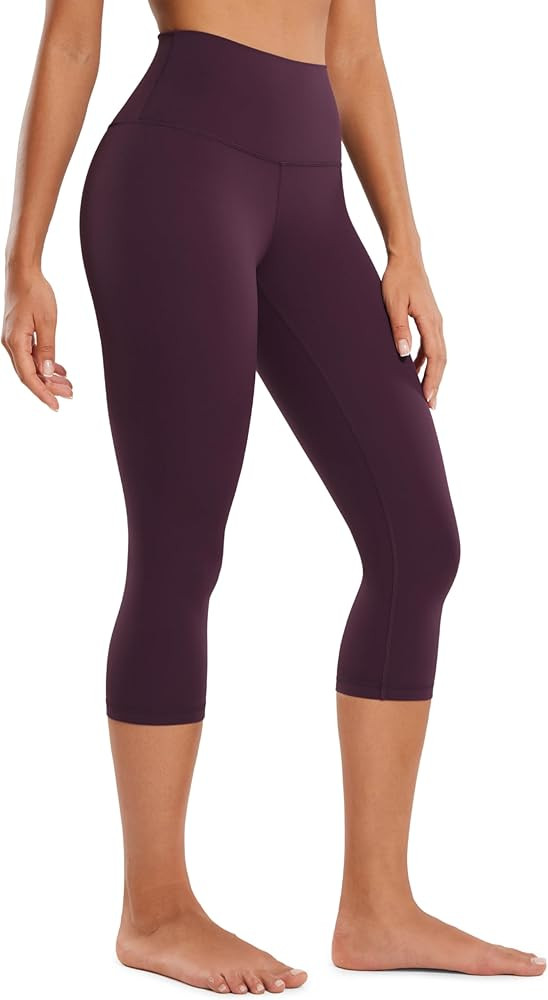 CRZ YOGA Butterluxe Yoga Capris Leggings 19'' - High Waisted Workout Buttery Soft Athletic Lounge... | Amazon (US)