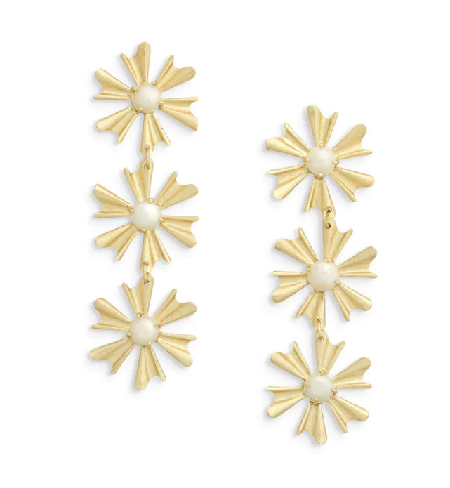 Allie Earring - Pearl | Amor lafayette