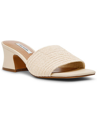 Steve Madden Women's Frolic Bell-Heel Slip-On Sandals - Macy's | Macy's