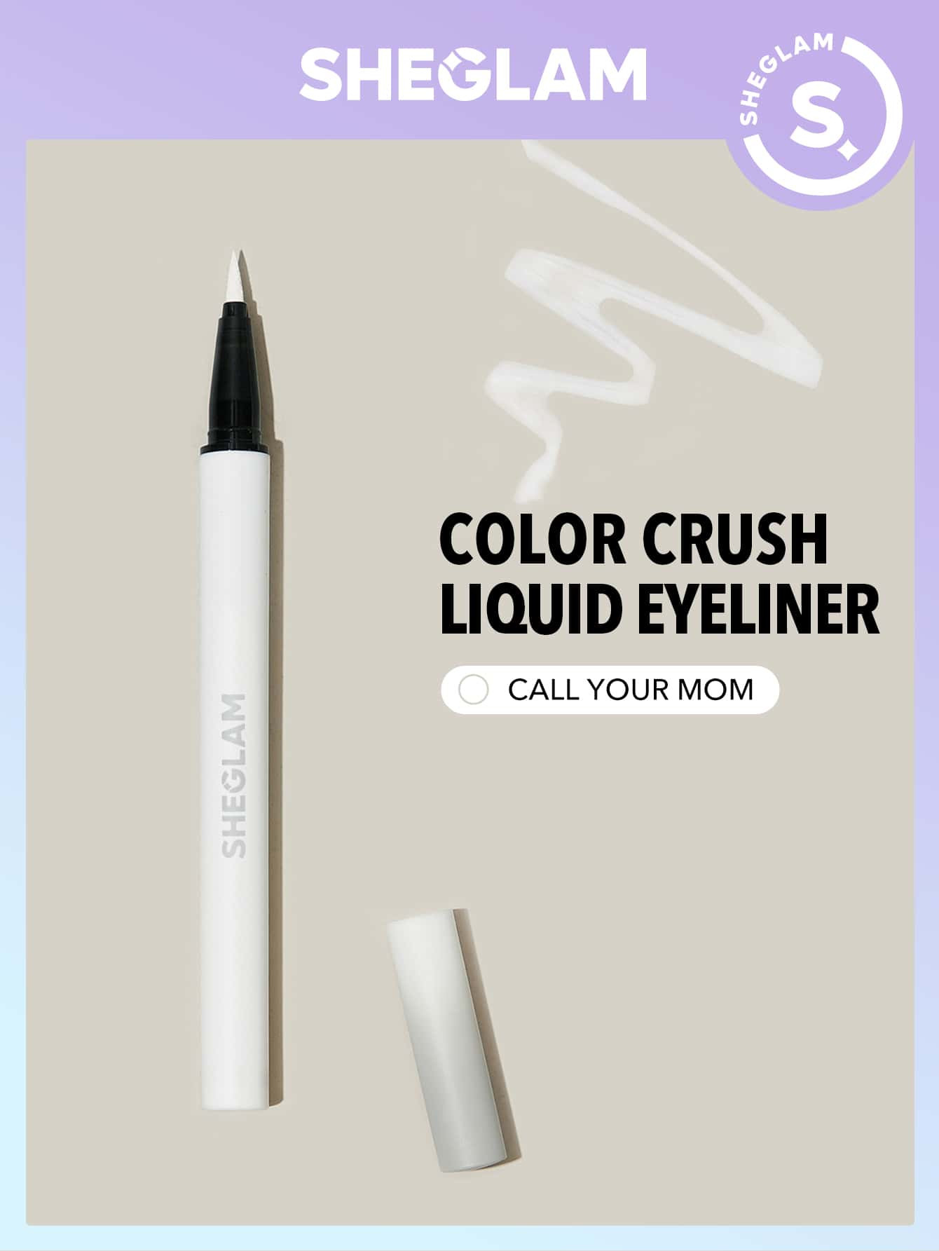 SHEGLAM Color Crush Liquid Eyeliner-Call Your Mom | SHEIN