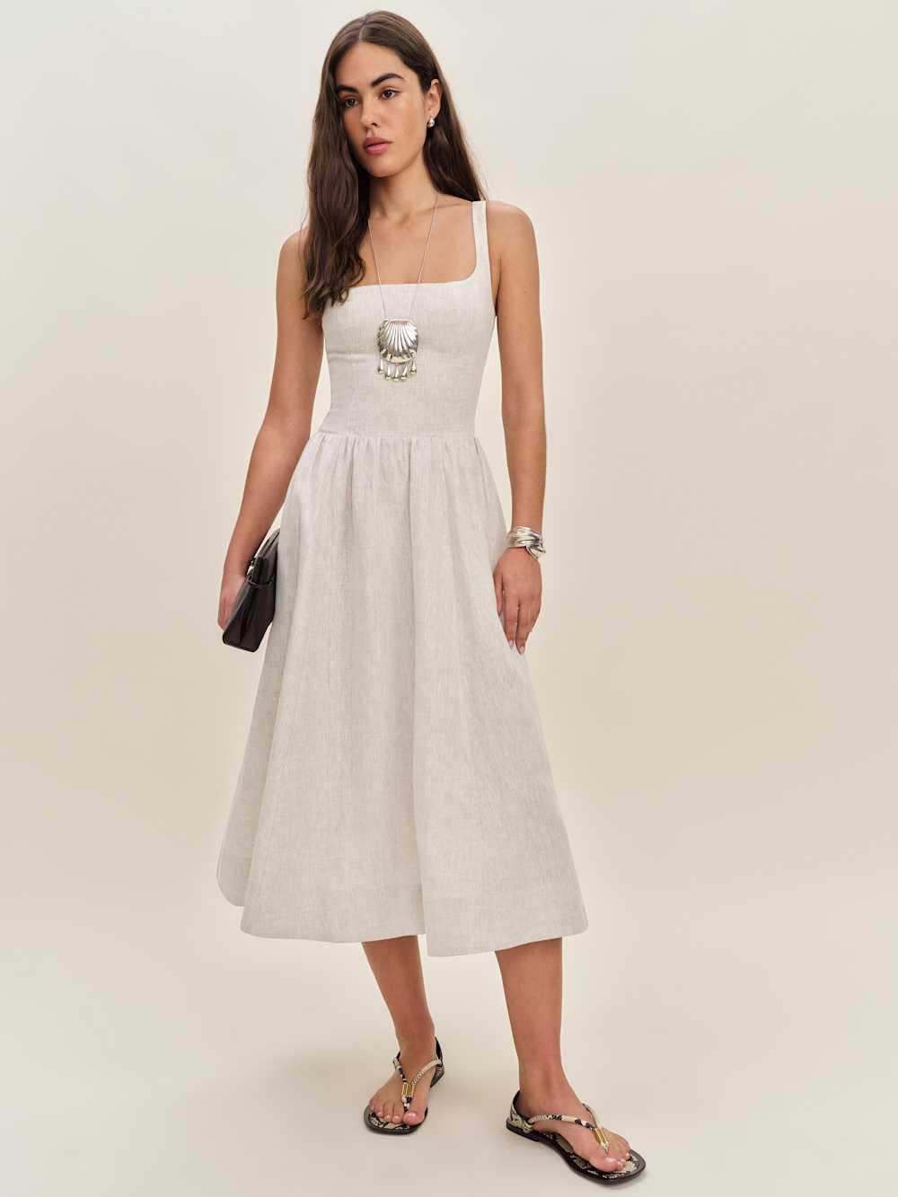 Janu Linen Dress | Reformation (Global)