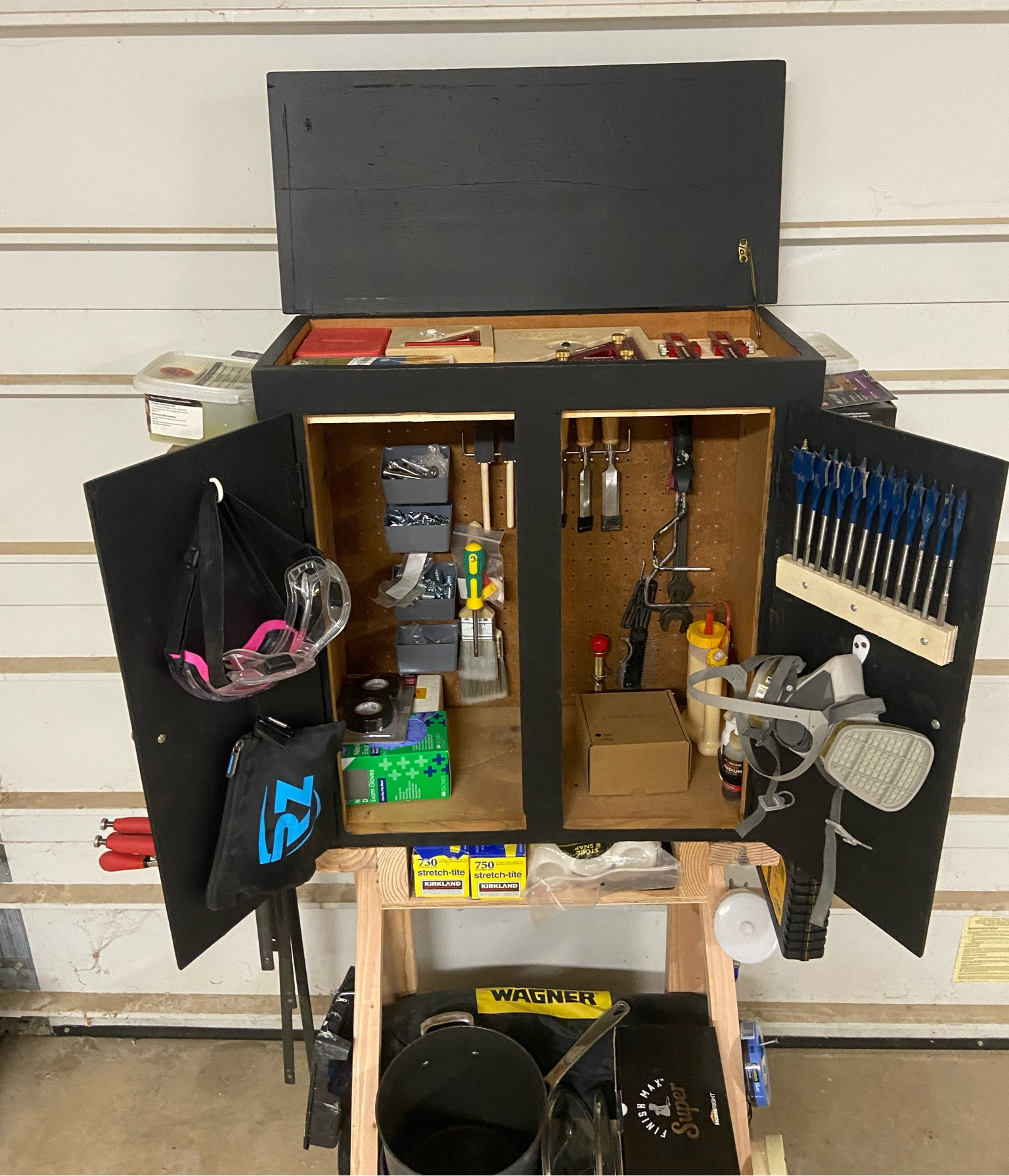 Here’s where you can find all the tools inside our tool chest! We repurposed an old wood laundry hamper to turn it into a tool chest! 

tools | woodworking | diy | repurposing

#LTKFind #LTKhome