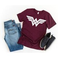 Wonder Woman Shirt, Mothers Day Gift, Gift for Mom Wife Aunt Sister, Woman Logo Symbol Costume Shirt, Wonder Woman 2, Feminist, Superhero | Etsy (US)