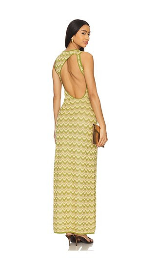 DEVON WINDSOR Dalia Dress in Green. - size S | Revolve Clothing (Global)