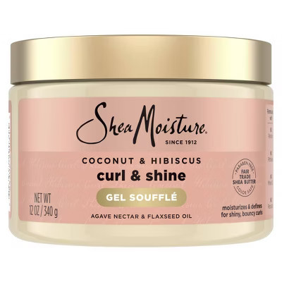 SheaMoisture Coconut and Hibiscus Curling Gel For Thick Curly Hair - 12oz | Target