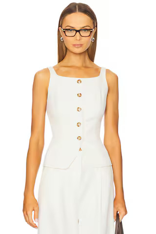 NICHOLAS Sabina Top in Ivory from Revolve.com | Revolve Clothing (Global)