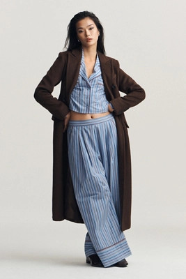 Avec Les Filles Double-Breasted Maxi Coat | Anthropologie (US)