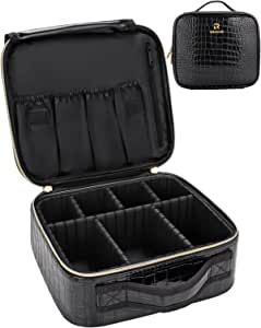 Travel Makeup Case, Train Case Makeup Brush Organizer, Professional Makeup Artist Makeup Organize... | Amazon (US)