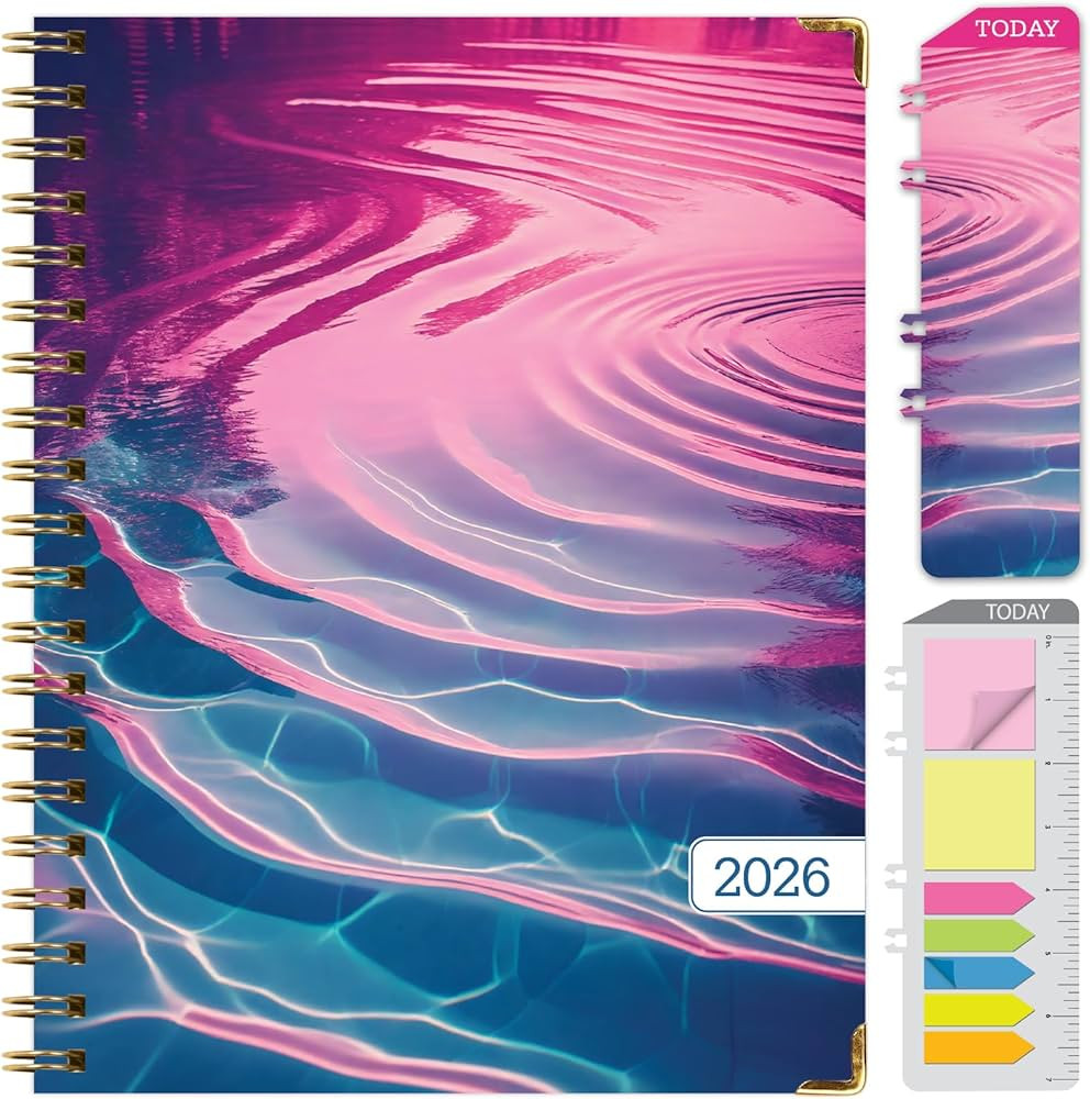 HARDCOVER 2026 Planner, 8.5"x11": 14 Months (November 2025 - December 2026), Daily Weekly Monthly... | Amazon (US)