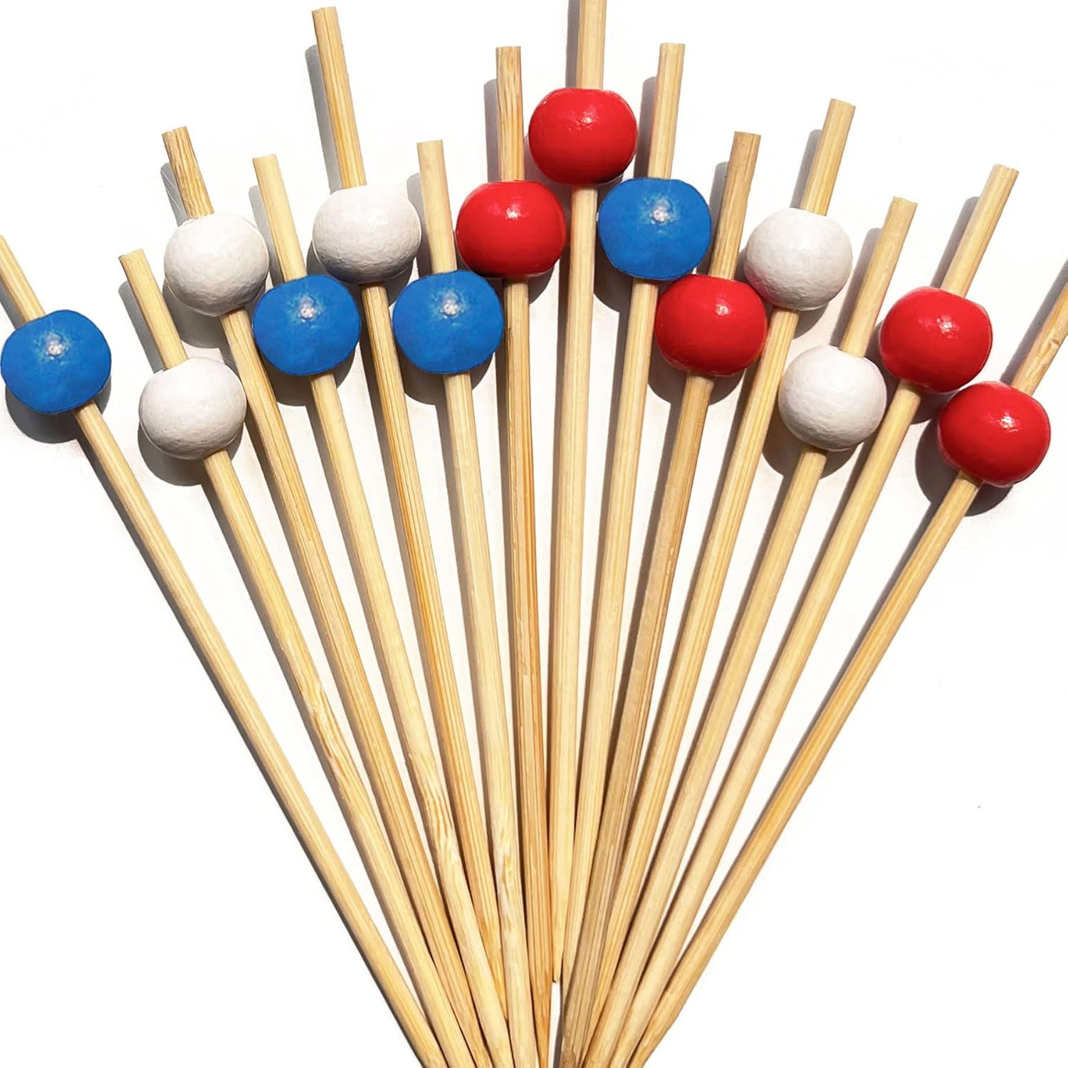 Red White Blue Pearl Toothpicks | Amazon (US)