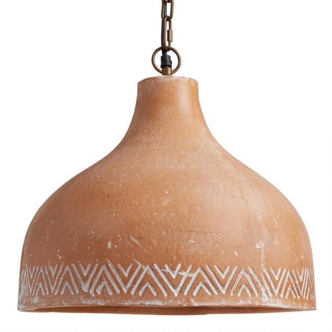 Terracotta Dome Sedona Pendant Lamp | World Market