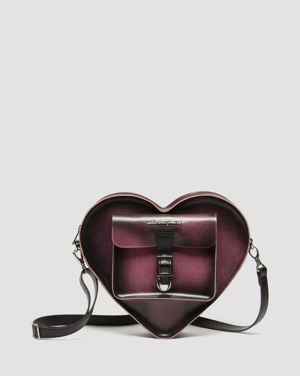 Heart Shaped Distressed Leather Backpack | Dr. Martens