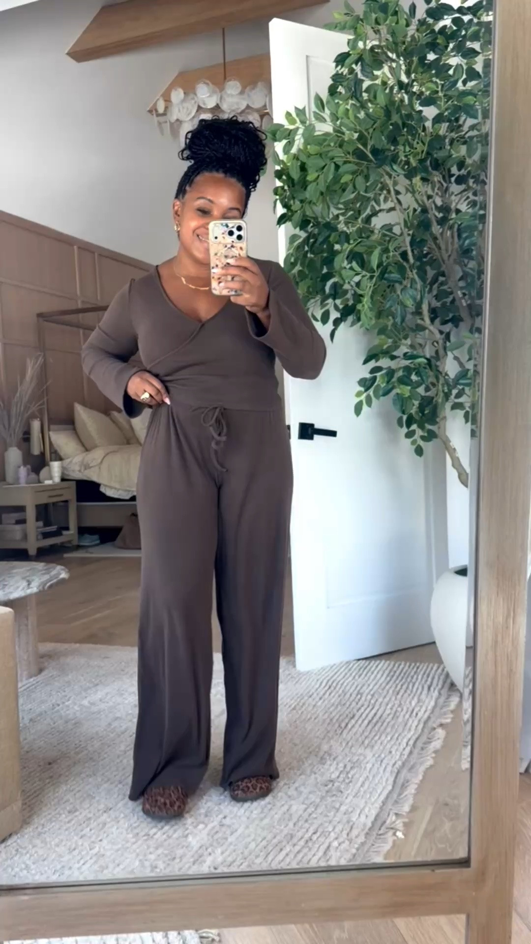Fall clothing drops are here! This chocolate brown Walmart set is so soft 🤩

#LTKootd #LTKMidsize #LTKSeasonal