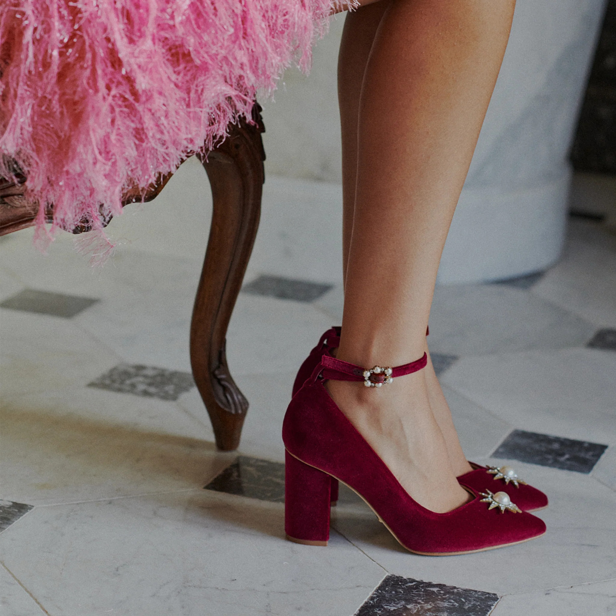 Jenny's Perfect Block Heel Pump 85 | Sarah Flint