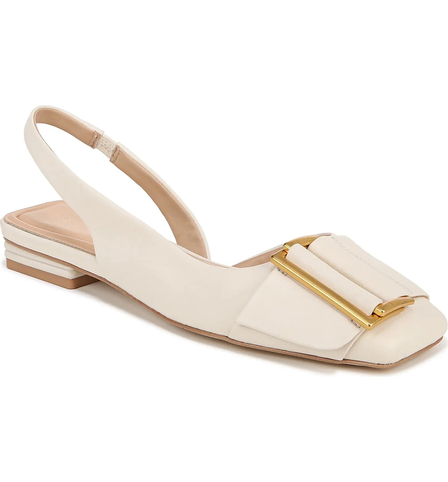 Tracy Slingback Square Toe Flat (Women) | Nordstrom