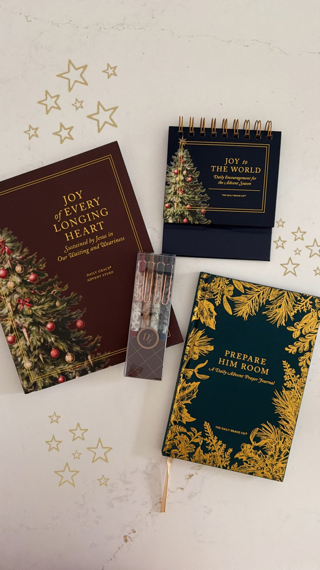 So excited about these advent items from @thedailygraceco 😍
So many good Bible studies and items to keep your focus on Jesus this holiday season! 🎄♥️￼￼

#LTKSeasonal #LTKstorytime #LTKHome