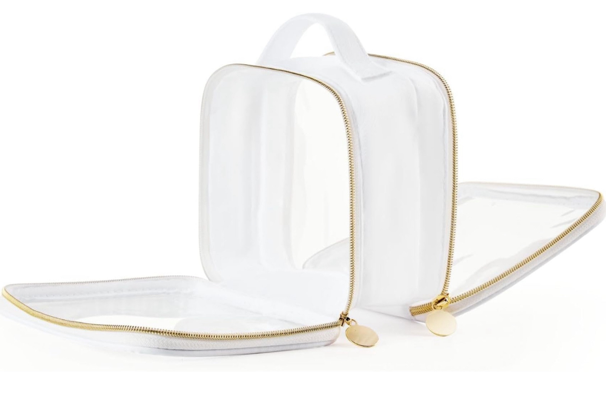 10% off 🎉

Clear Travel Makeup Bag Transparent Portable Toiletry Bags Two Compartments Cosmetic Bag with Handle PU and PVC Makeup Organizer Pouch White

#LTKtravel #LTKsalealert