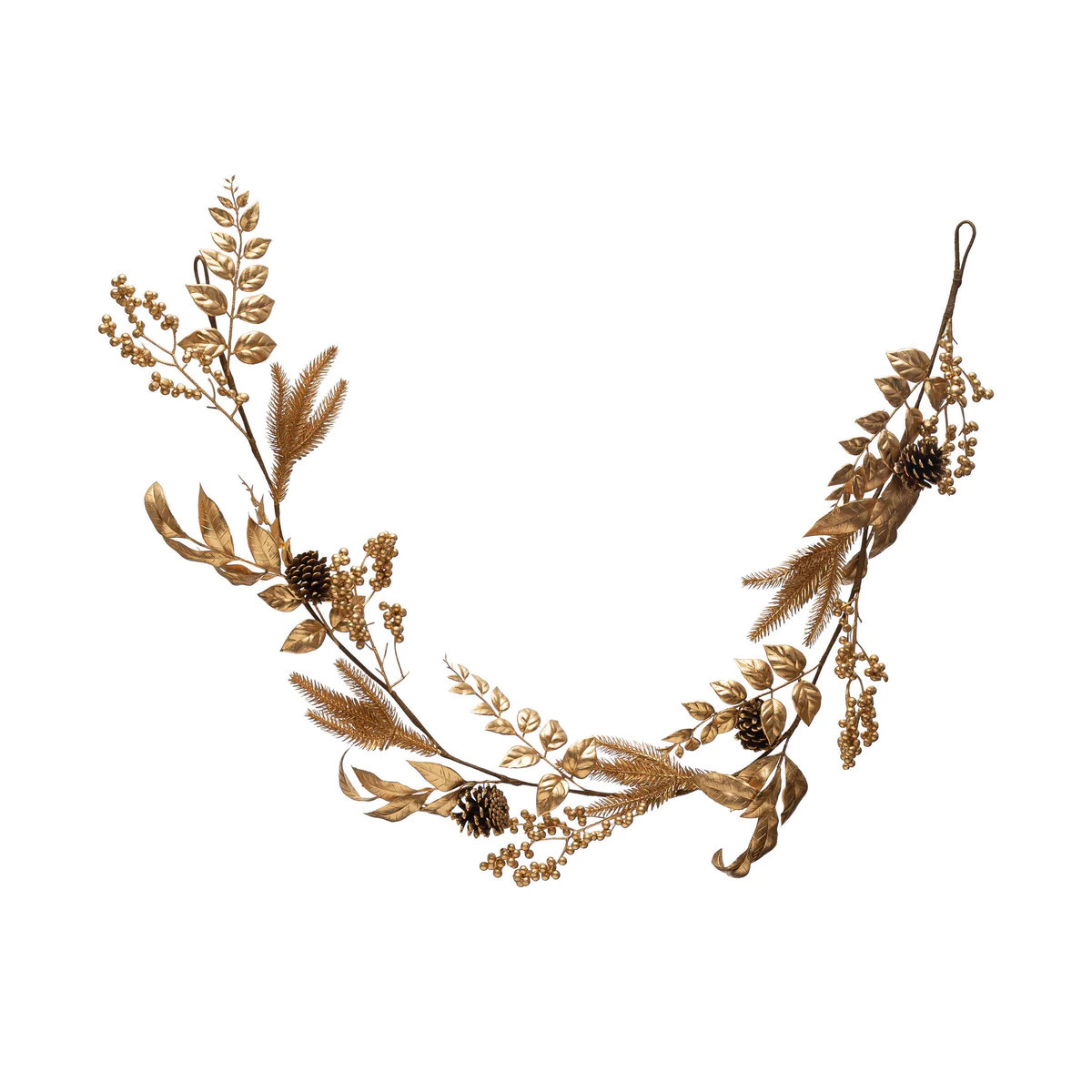 GILDED BOTANICAL GARLAND | Cooper at Home