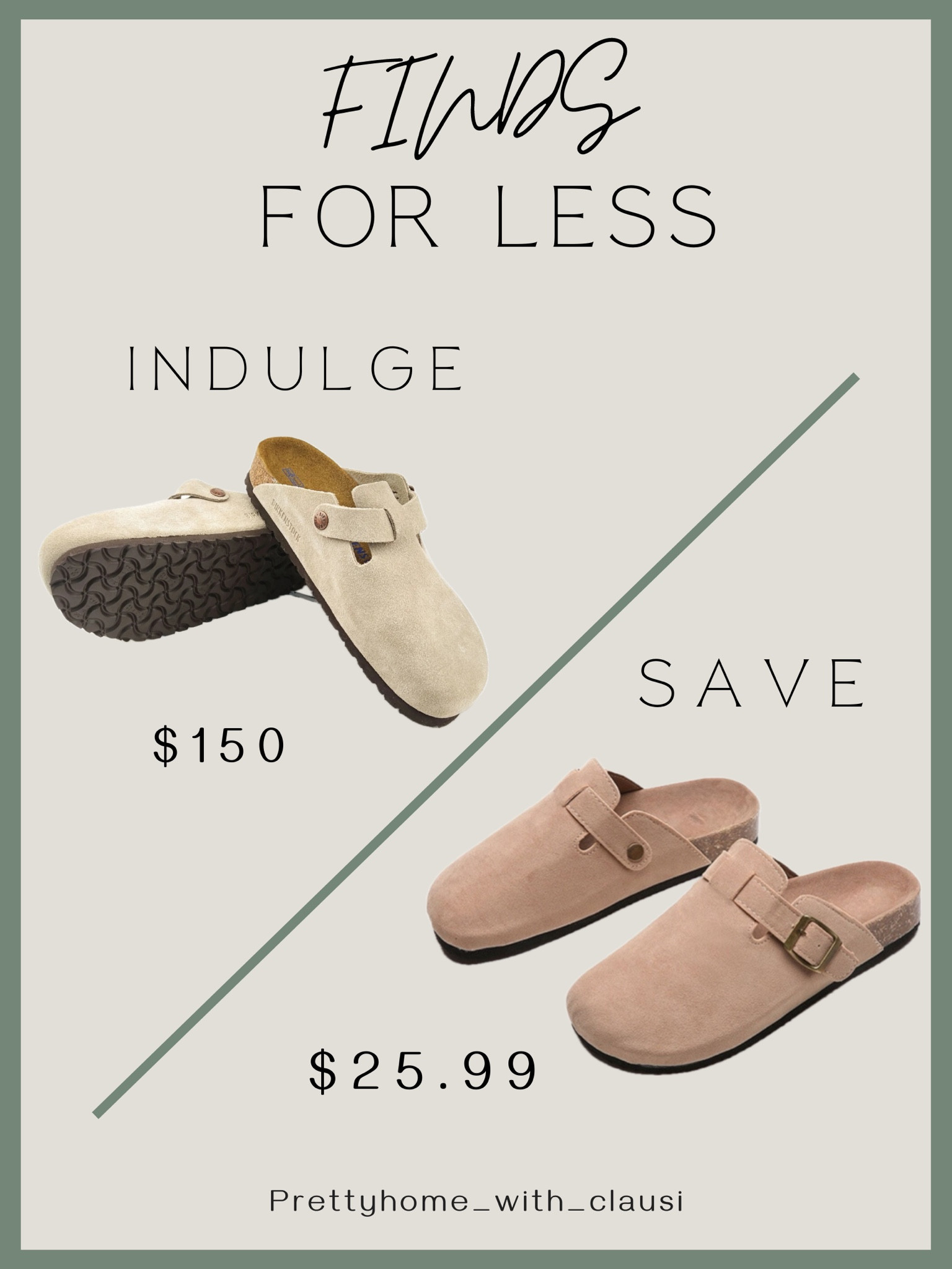 Indulge with Birkenstock leather clogs or save with some great mule dupes.
Finds for less.

#LTKstyletip #LTKshoecrush