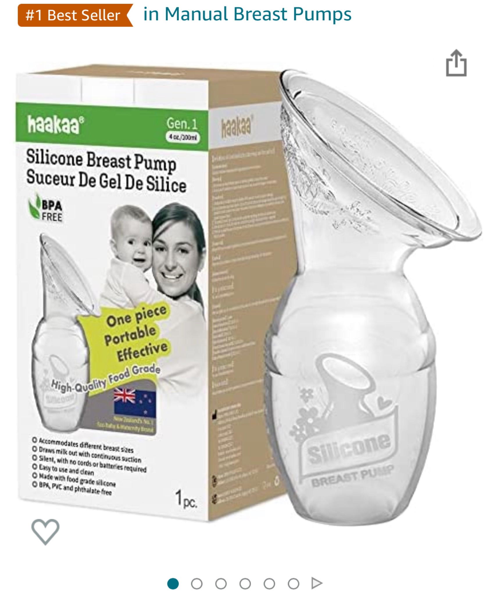 The best way to catch any extra milk without wasting an ounce!! Works like a charm! 

#LTKbump #LTKbaby