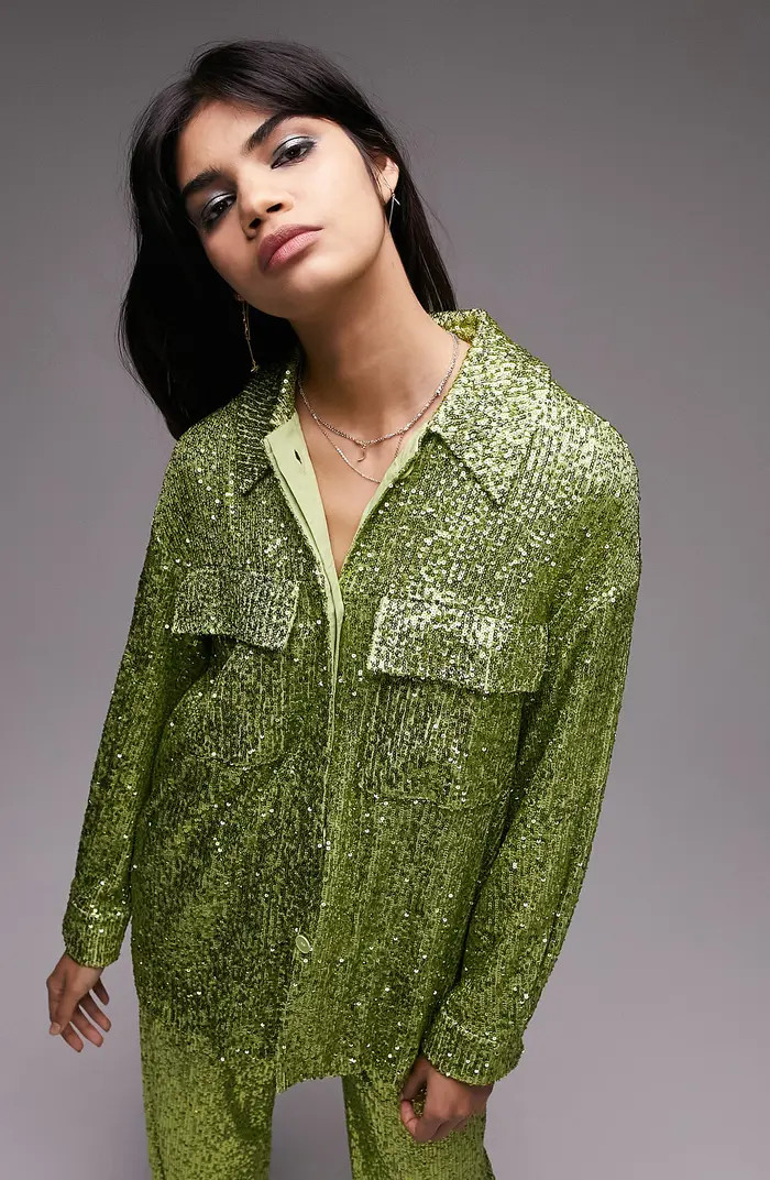 Sequin Shacket | Nordstrom Rack