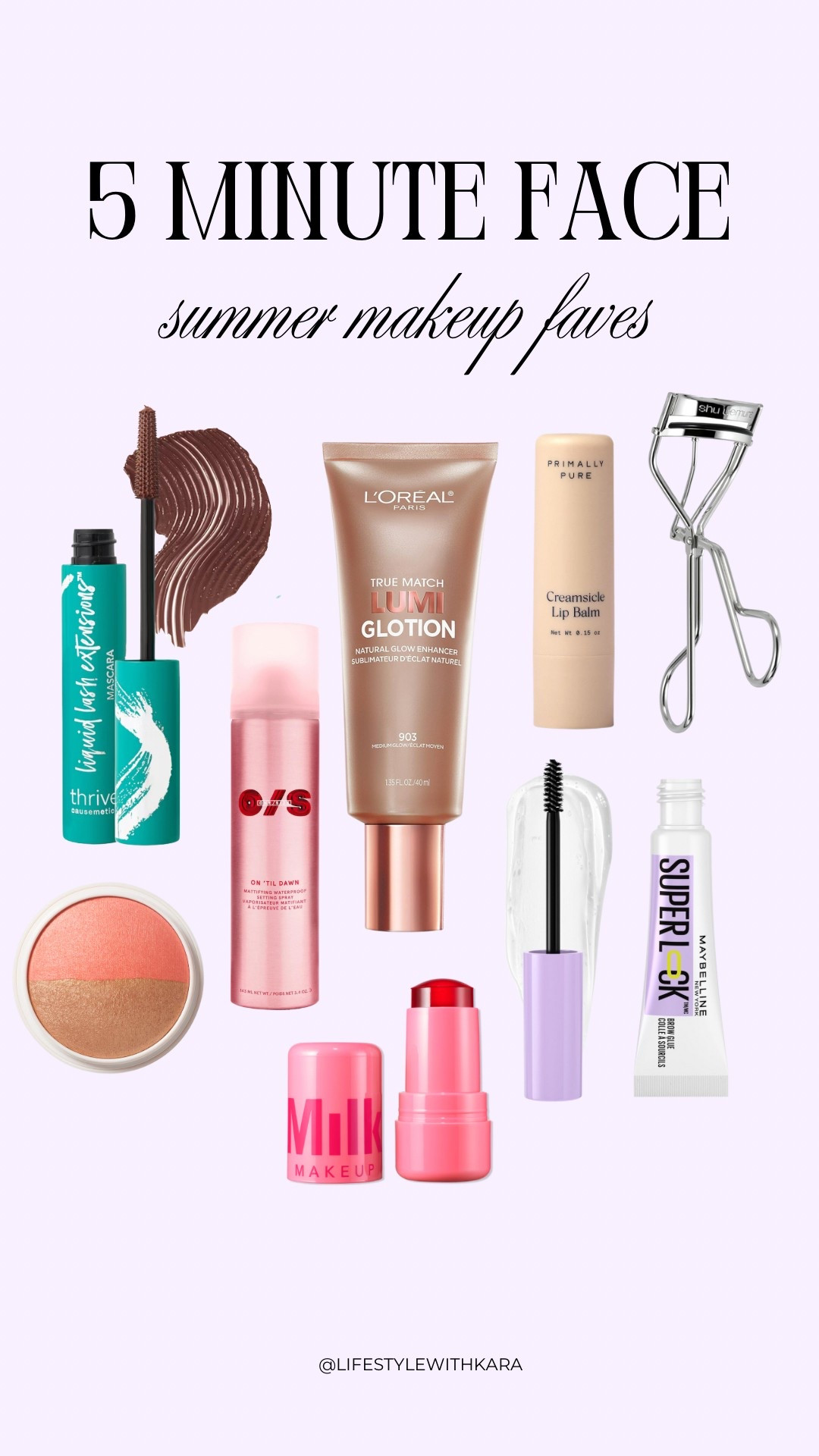 Quick 5 minute face, mom approved, hot weather/summer friendly ☀️ 

#LTKFindsUnder50 #LTKStyleTip #LTKBeauty