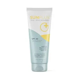 SUNPLUS Superfood + Hyaluronic Acid Sun Protection Lotion SPF 30 | Skincare Inspired Suncare for ... | Amazon (US)