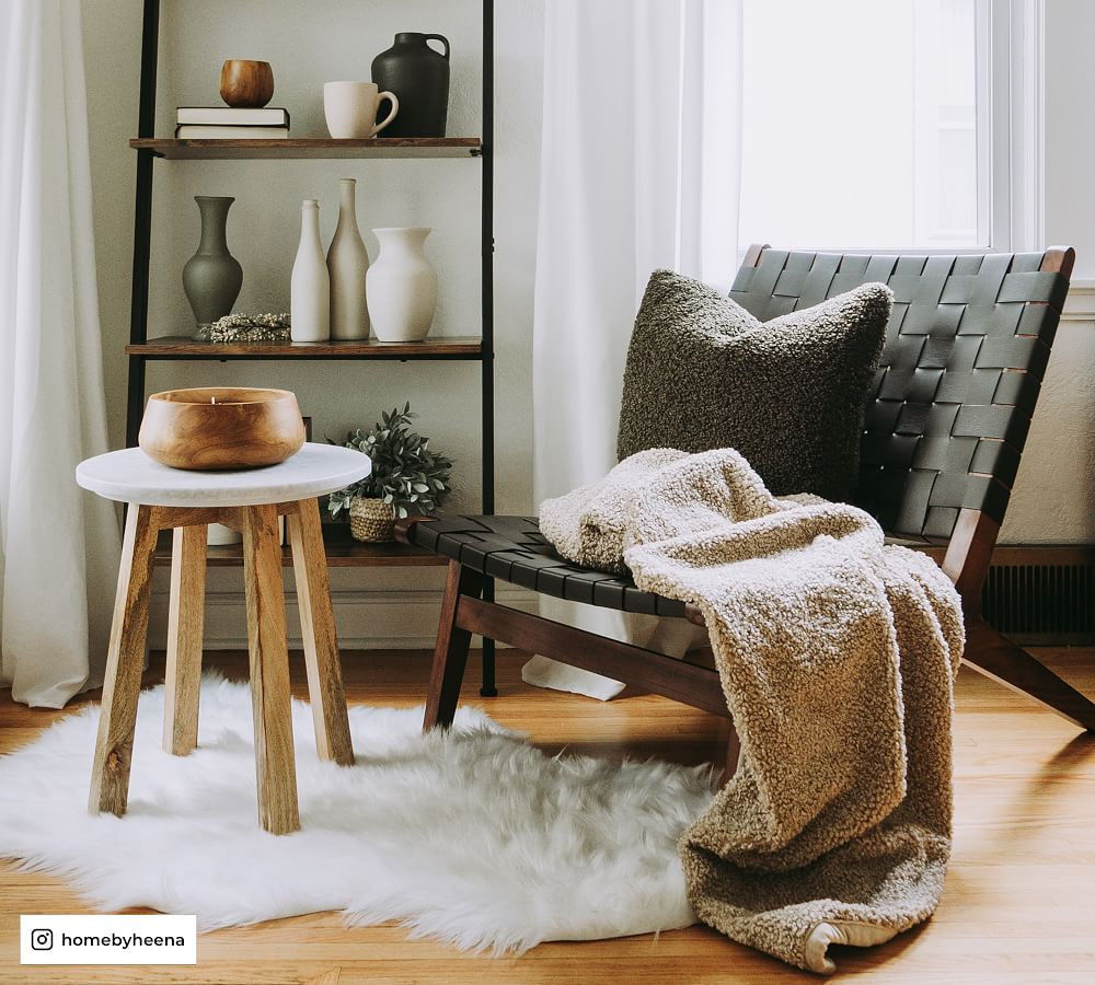 Cozy Teddy Faux Fur Pillow Covers | Pottery Barn (US)