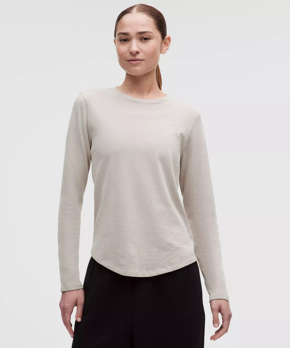 Love Long-Sleeve Shirt   Slub Jersey | lululemon (AU)