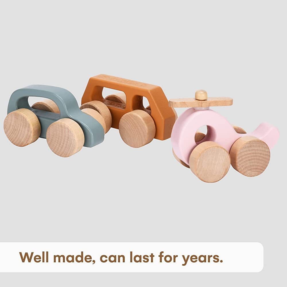 Childlike Behavior Wooden Car for Toddler - Wood Push Truck Vehicle - Montessori Inspired Wooden Rat | Amazon (US)