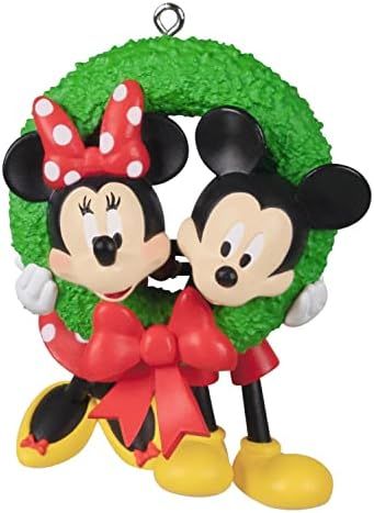 Hallmark Keepsake Christmas Ornament 2022, Disney Mickey and Minnie Merry Makers | Amazon (US)