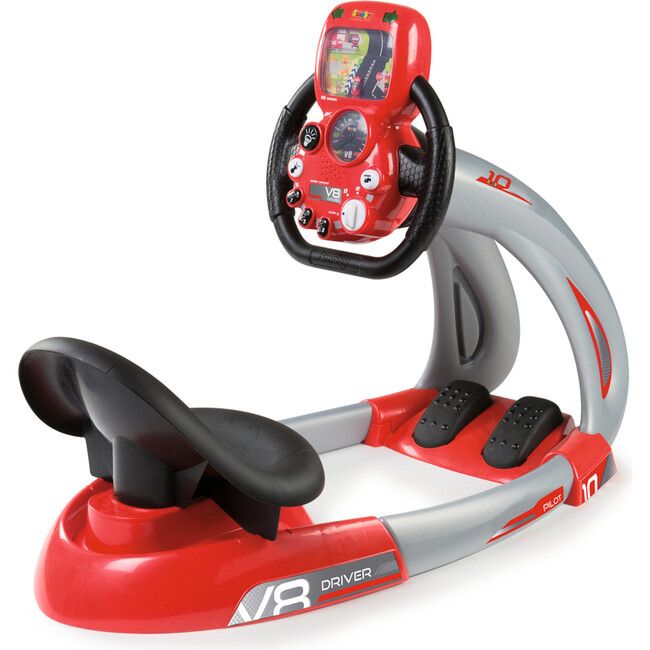 Smoby - V8 Driver with Smartphone Holder and Free Smoby App | Maisonette