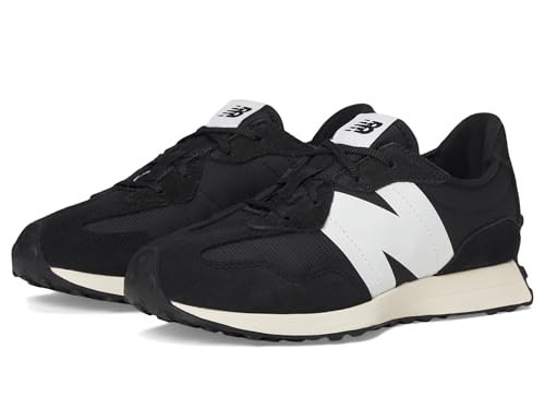 New Balance 327 V1 Sneaker, Black/White, 11.5 Wide US Unisex Little_Kid | Amazon (US)