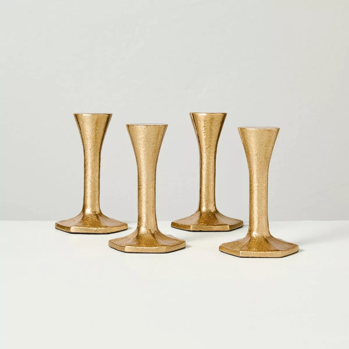 Brass Finish Place Card Holder 4ct - Hearth & Hand™ with Magnolia | Target