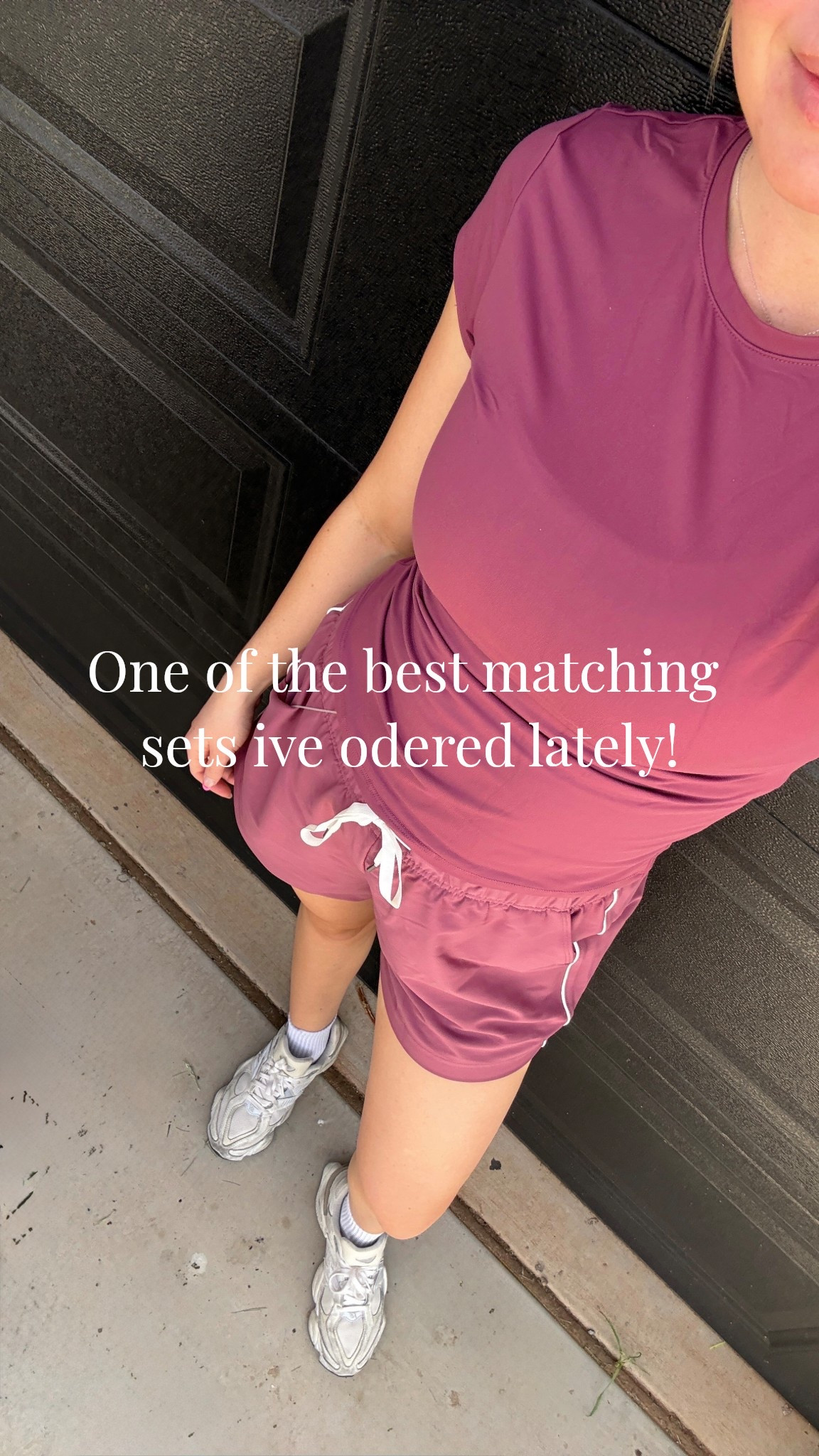 Matching set you can just throw on and go when you don’t know what to wear! 

I’m 5’10 wearing a Small tall in top & medium in shorts!

#LTKmomlife #LTKootd