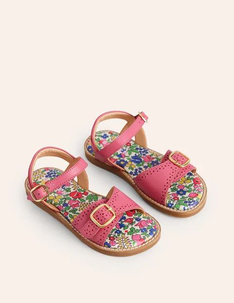 Leather Buckle Sandals | Boden (US)