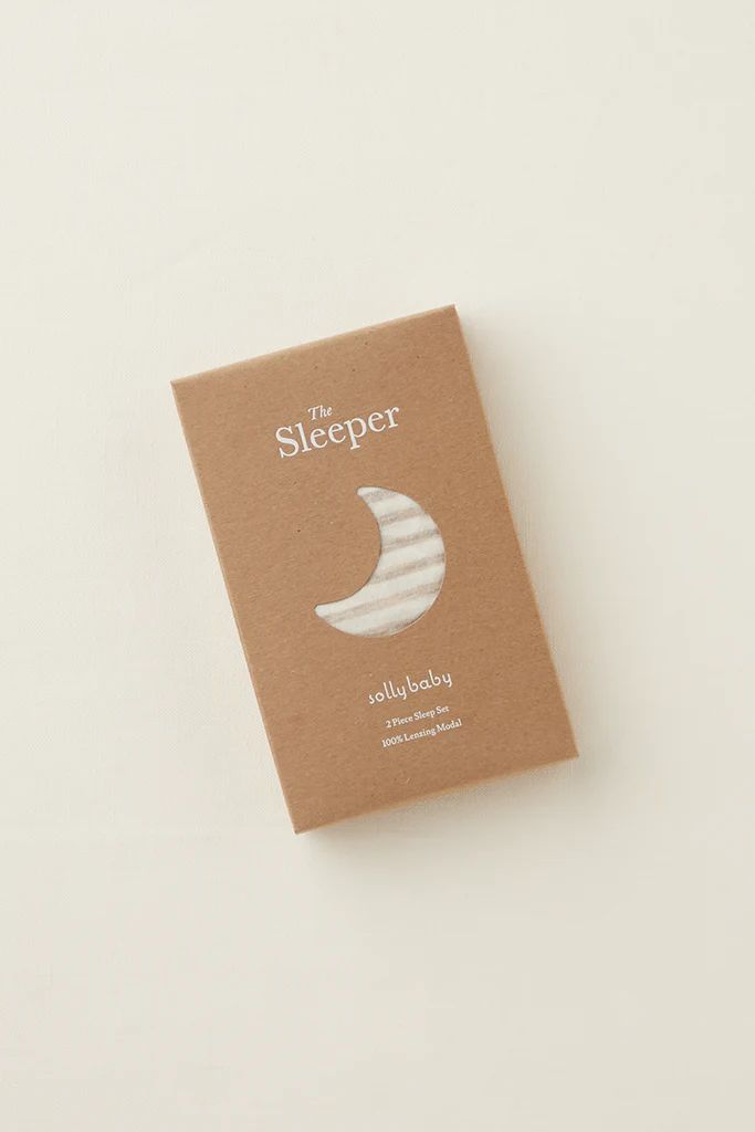 SLEEPER - Driftwood Stripe | Solly Baby