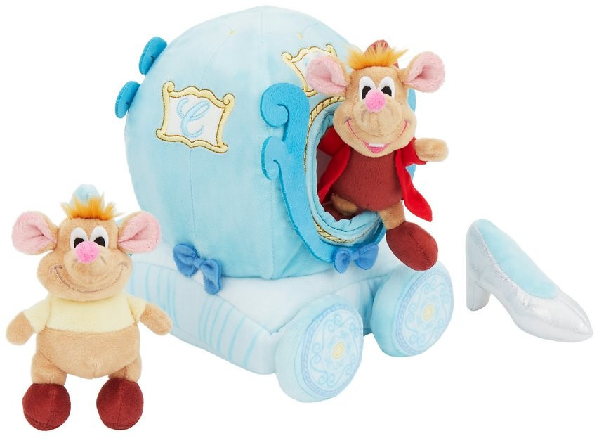 DISNEY Cinderella's Carriage Hide and Seek Puzzle Plush Squeaky Dog Toy  - Chewy.com | Chewy.com