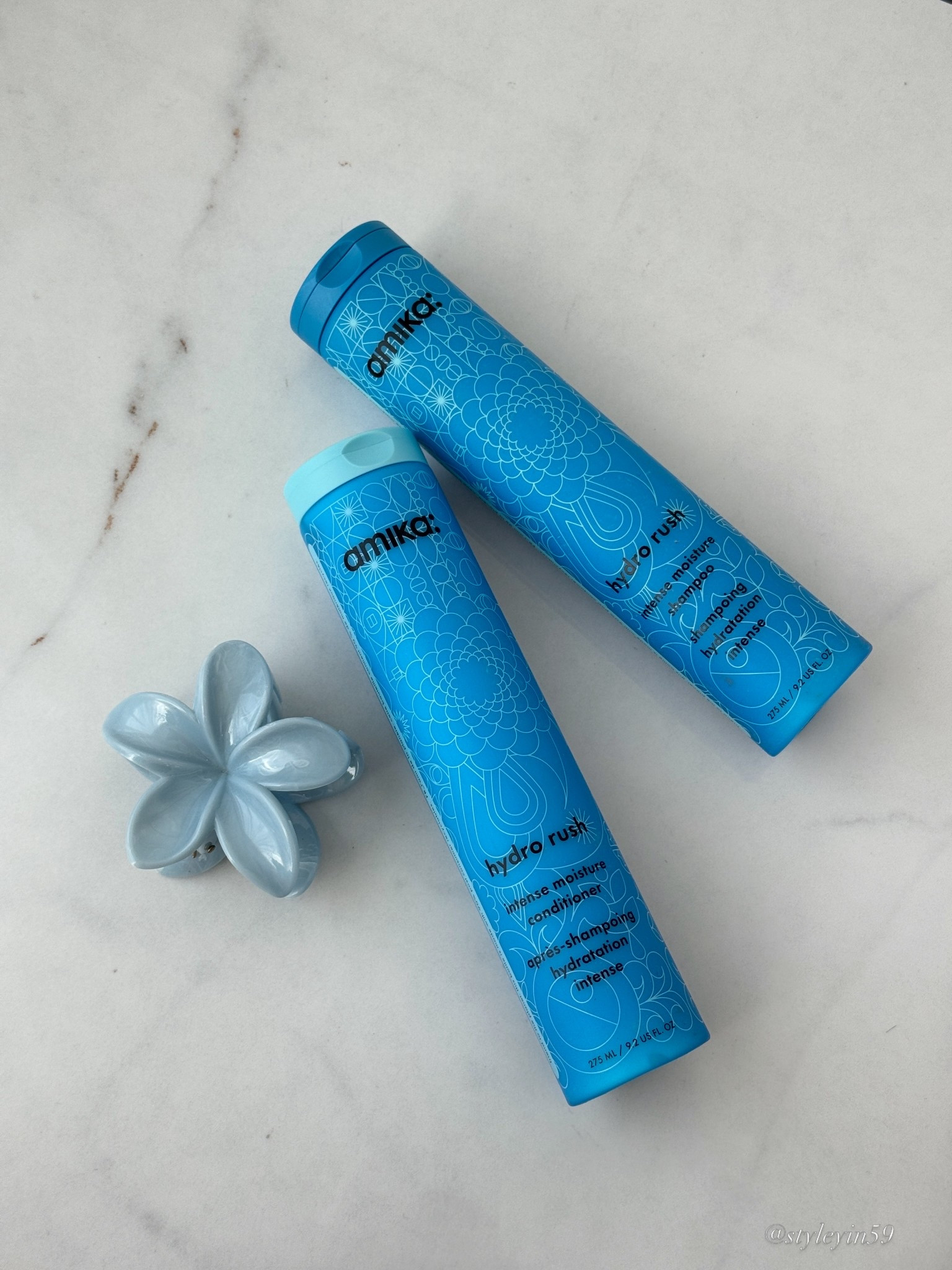 Amika Hydro Rush Intense Moisture Shampoo and Conditioner duo - Infused with Hyaluronic Acid and Squalane, gently cleanses, hydrates, conditions and drenches hair in long-lasting moisture without weighing strands down. If you need hydration and volume, this duo would be your company! 

🔗 https://go.shopmy.us/p-61816857 (shampoo) 
https://go.shopmy.us/p-61816840 (conditioner) 

@amika #amika #amikahairproducts #haircare #hairgoals #selfcare

#LTKBeauty #LTKselfcare #LTKmomlife