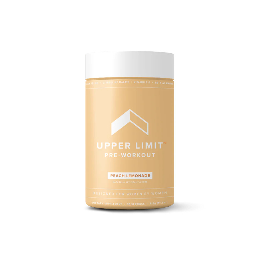 Peach Lemonade Pre-Workout Drink Mix | Upper Limit Supplements