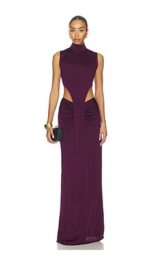 NBD The Mohini Gown in Plum from Revolve.com | Revolve Clothing (Global)