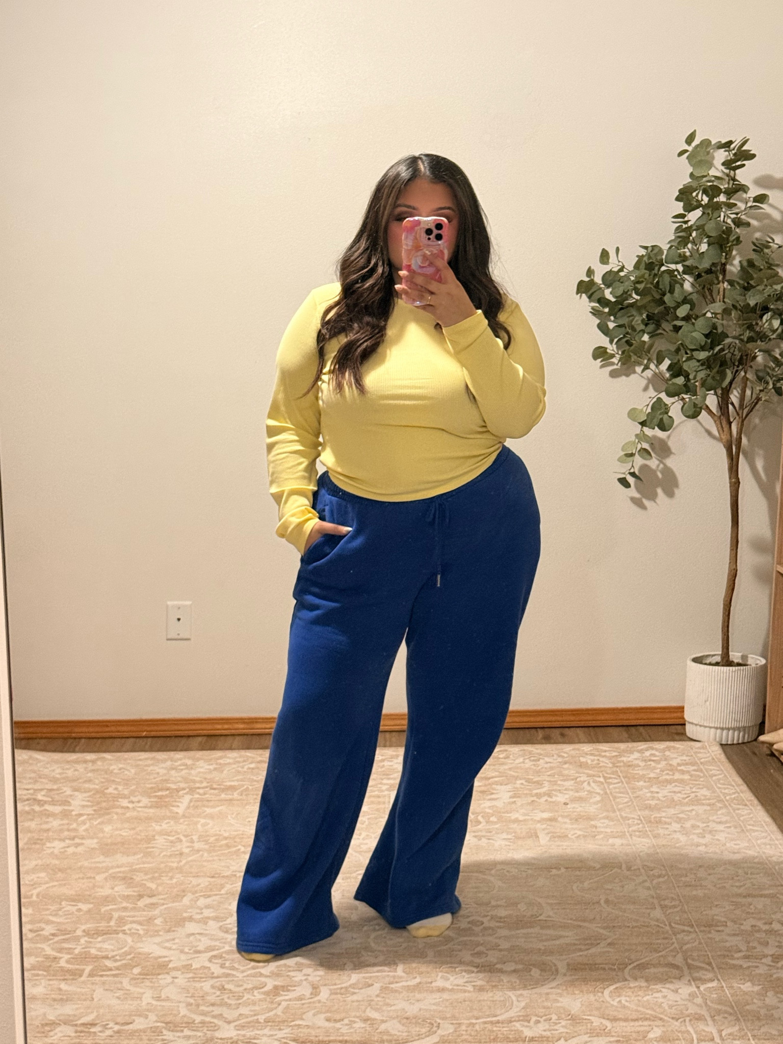 the most perfect casual combo. Who else is obsessed with blue & yellow?! 

#LTKPlusSize