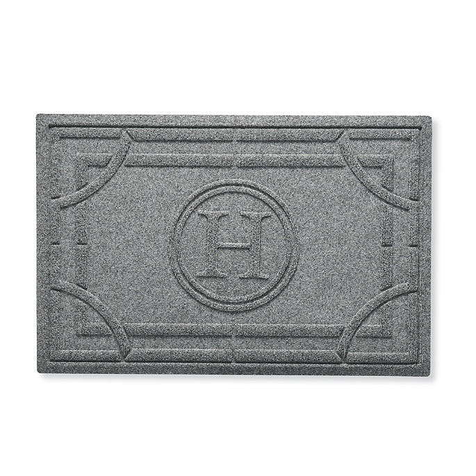 Water & Dirt Shield™ Portico Monogrammed Door Mat | Frontgate | Frontgate