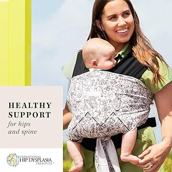 Moby Easy-Wrap Carrier | Baby Carrier and Wrap in One for Mothers, Fathers, and Caregivers | Desi... | Amazon (US)