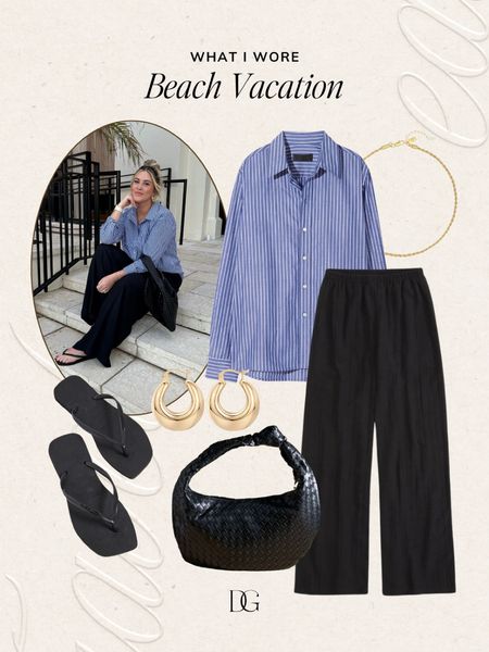 What I wore: Beach vacation〰️  Vacation outfits, resort wear, resort wear 2024, resortwear, vacation accessories, resort wear accessories, beach jewelry, trendy sunglasses, designer sunglasses, beach sandals, vacation sandals, vacation shoes, casual dinner outfit

#LTKstyletip #LTKtravel