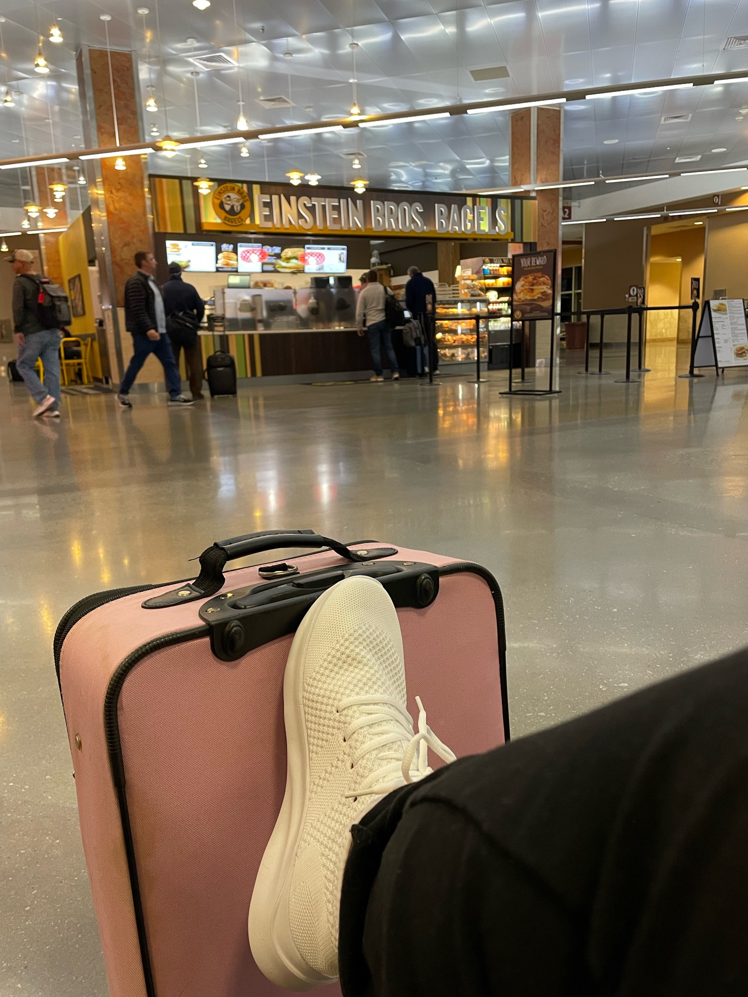 Super comfy, lightweight, breathable white tennis shoes 

#LTKCyberWeek #LTKTravel #LTKSaleAlert