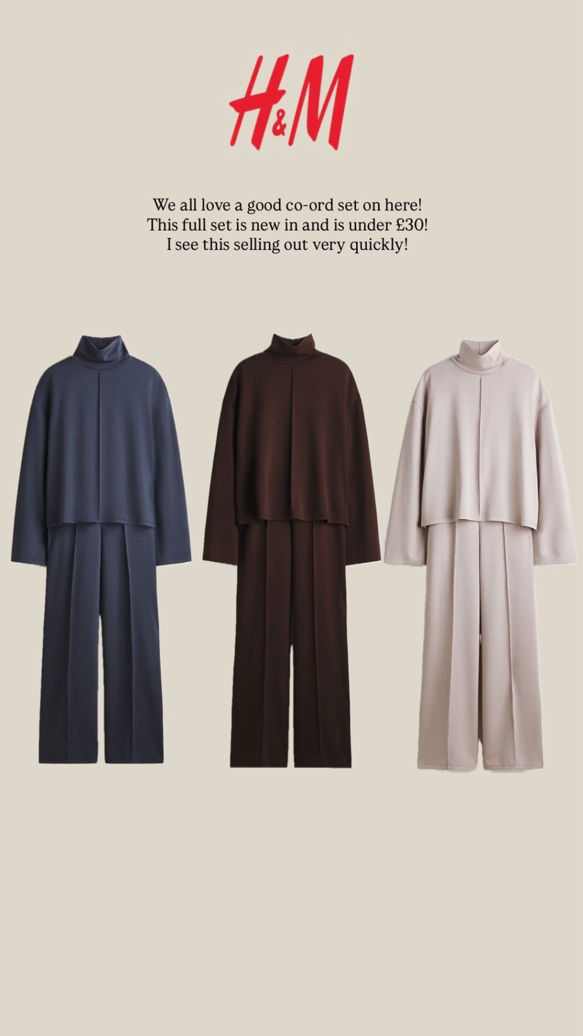 2 piece loungewear set! Perfect to layer a coat or jacket on top aswell. 
Currently has 20% off 

#LTKCyberWeek #LTKwinter #LTKuk