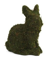 18in Outdoor Moss Rabbit Decor | Plants & Planters | Marshalls | Marshalls
